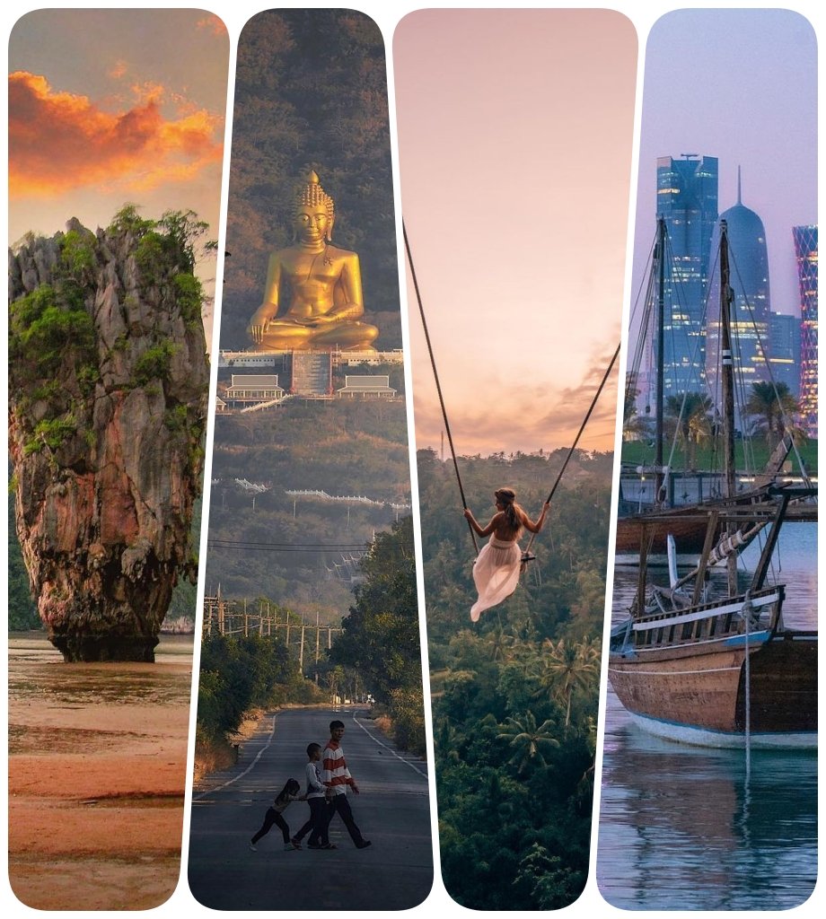 3 Gece Phuket & 1 Gece Bangkok & 4 Gece Bali & 1 Gece Doha Turu