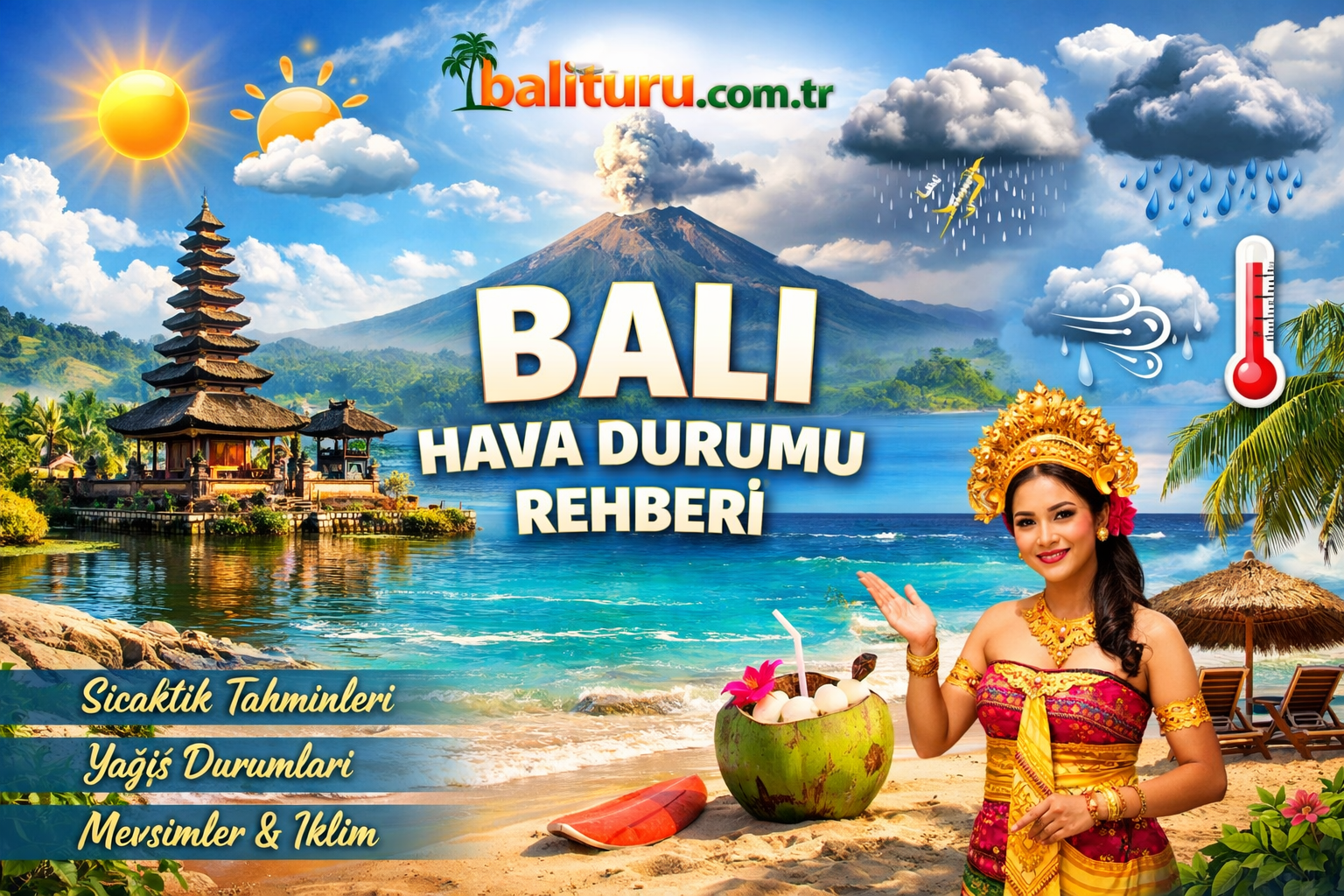 Bali Hava Durumu Rehberi: Bali Turu İçin En Doğru Zaman Ne Zaman?
