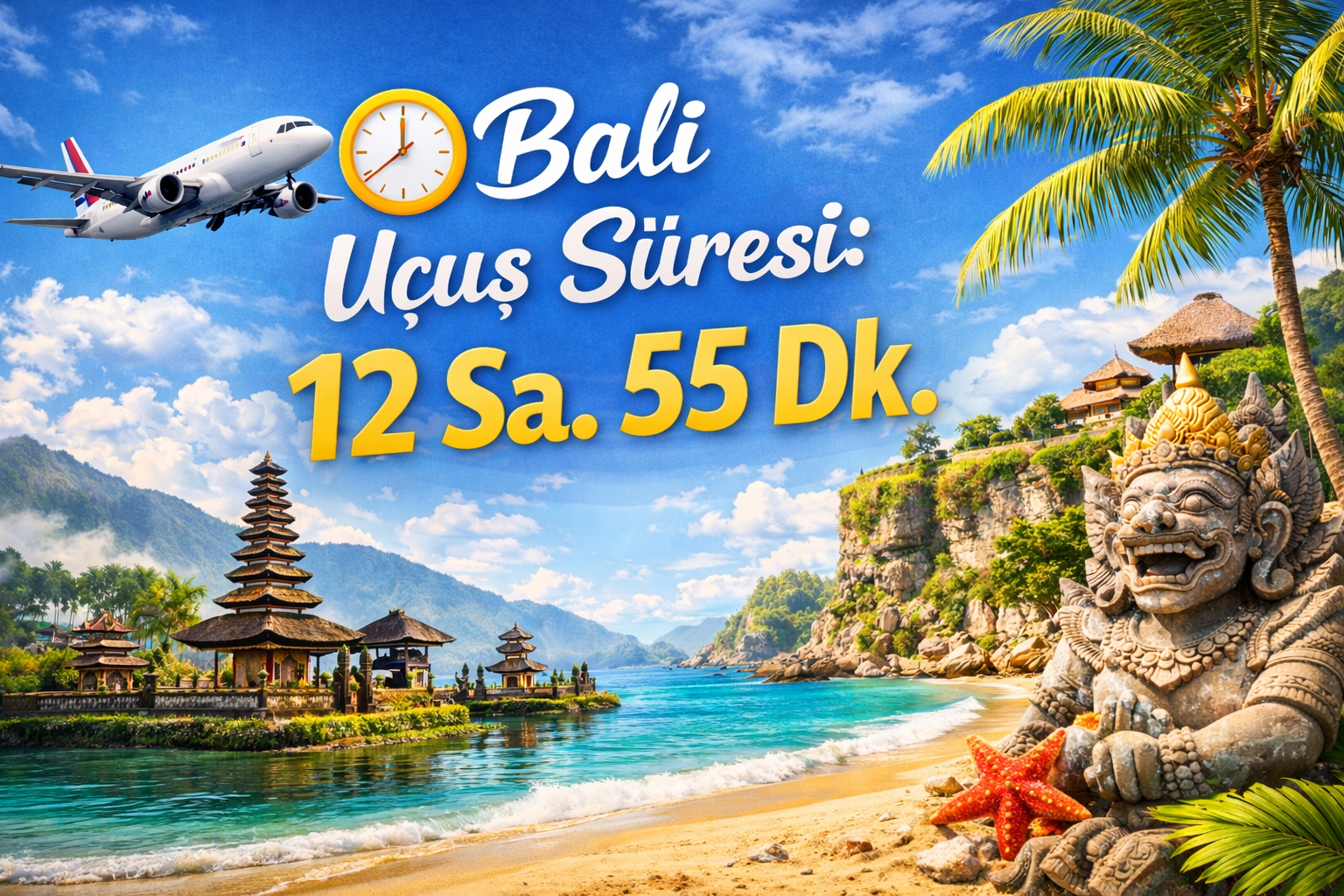 Bali Uçuş Süresi ne kadar?